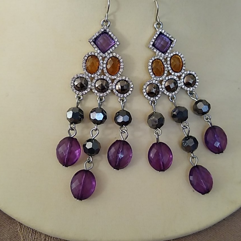 Pretty chandelier earrings